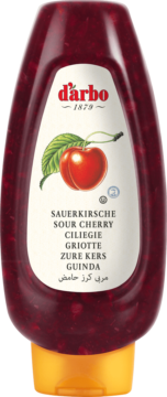 Darbo Dosing tube sour cherry (fruit spread) (113713)