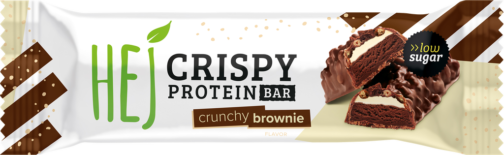 HEJ Natural Crispy protein bar – crunchy brownie (113745)