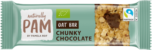 Naturally Pam Bio Oat Bar – Chunky chocolate (113780)