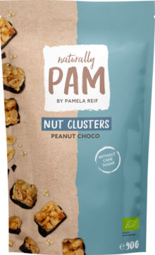 Naturally Pam Bio Nut clusters peanut choco (113795)