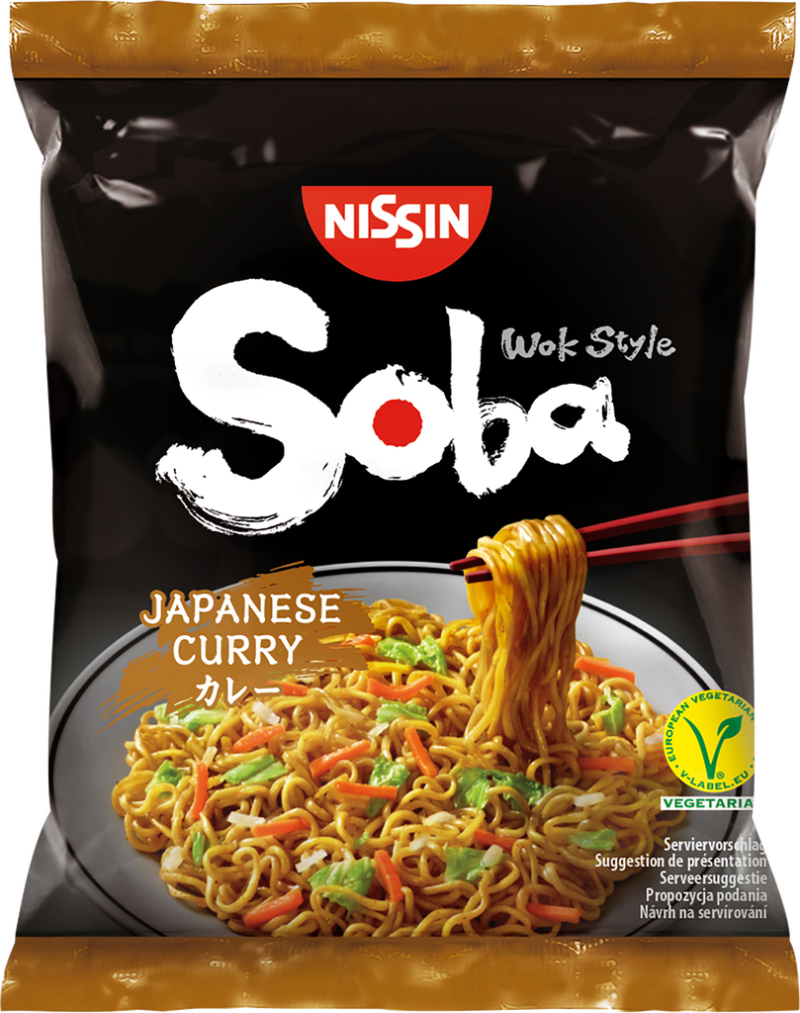 Nissin SOBA Bag Japanese Curry (113811)