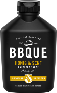 BBQUE BBQ sauce honey & mustard (113860)
