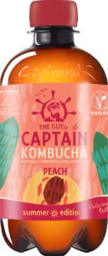 Captain Kombucha Kombucha Organic peach (113914)