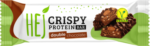 HEJ Natural Vegan Crispy Protein Riegel – Double Chocolate (113978)