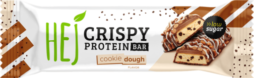 HEJ Natural Crispy protein bar – cookie dough (113983)