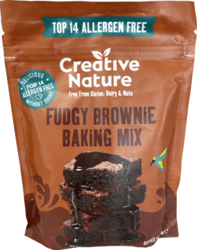 Creative Nature Préparation pour brownie  – sans allergènes (114013)