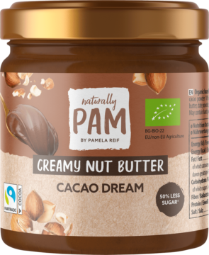 Naturally Pam Bio Creamy Nut Butter – Cacao Dream (114030)
