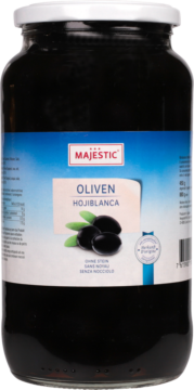 Majestic Olives noires – sans noyau (11820)
