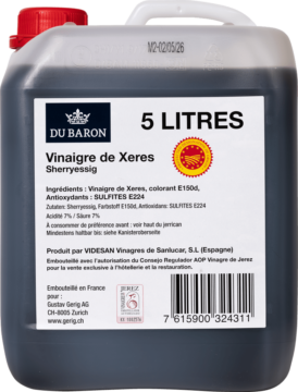 Du Baron Vinaigre de vin de Xérès 6° (32431)