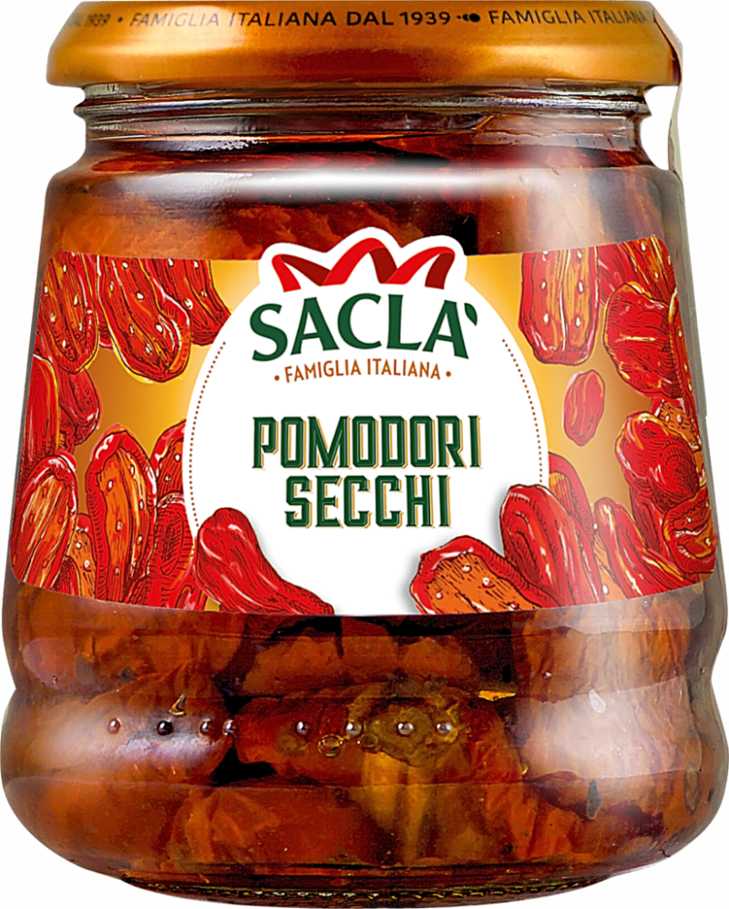 Saclà Tomates séchées à l’huile et origan (34016)