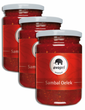Avopri Sambal Oelek-pâte de piments-très forte (64322)