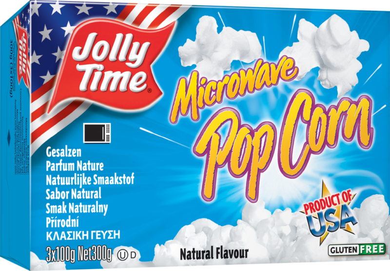 Jolly Time Pop Corn natural flavor –  microwave (7820)