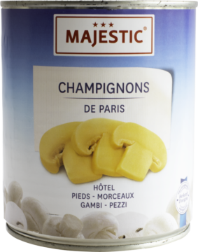 Majestic Champignons hôtel pieds & morceau (9220)