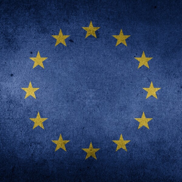 aus europäischer Herkunft Europa Fahne